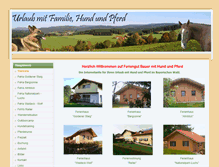 Tablet Screenshot of ferienhaus-hund-und-pferd.de